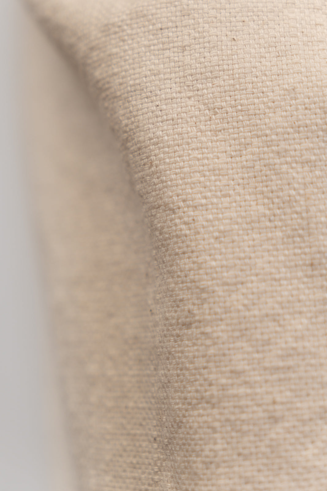 Beige Cotton Trousers With Drawstring Waist