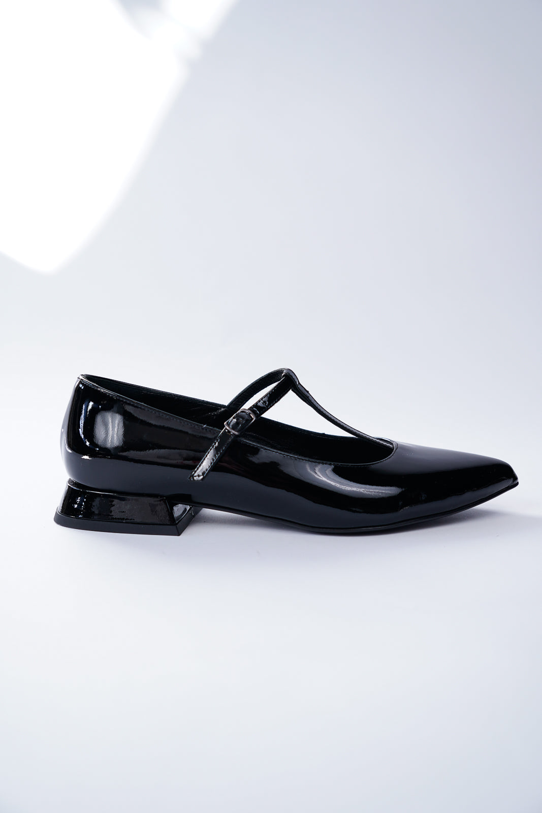 Patent Leather T-Bar Flats