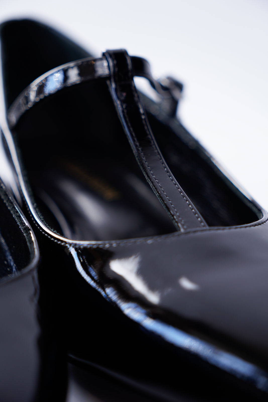 Patent Leather T-Bar Flats