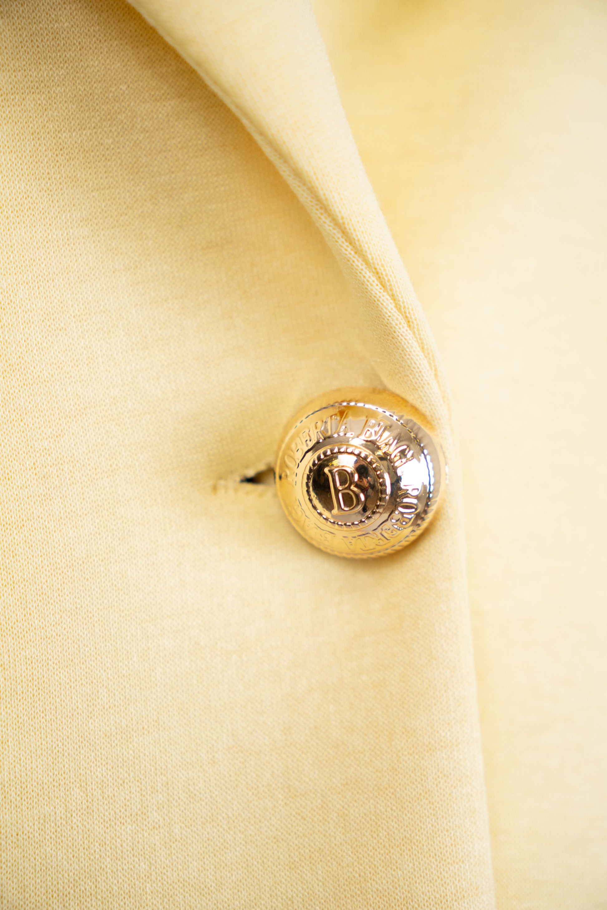 Cropped Coat With Rosette Detail