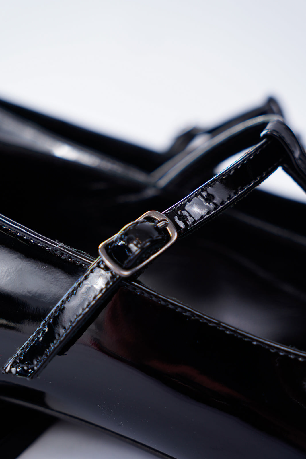 Patent Leather T-Bar Flats