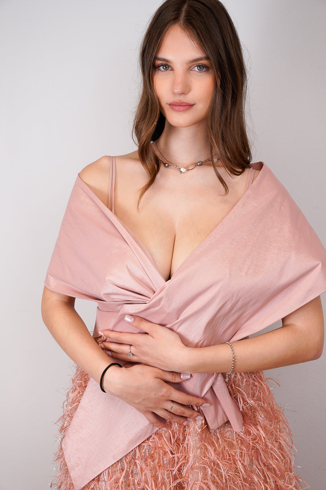 Feathered Gown