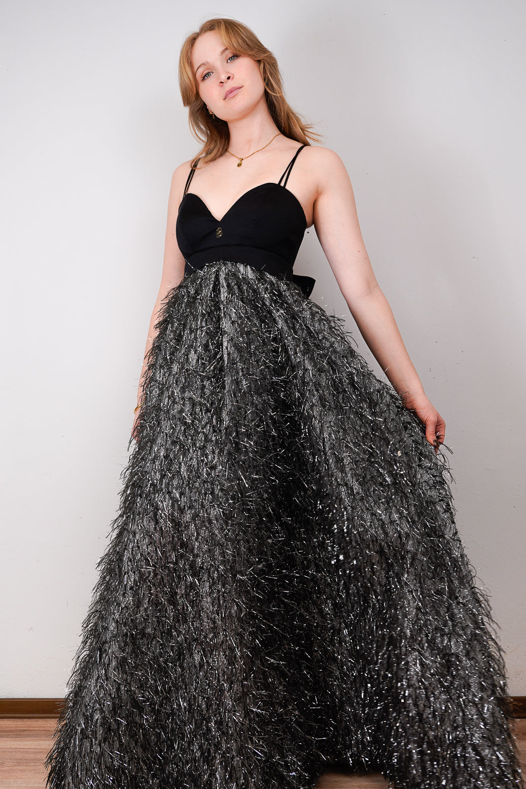 Feathered Gown
