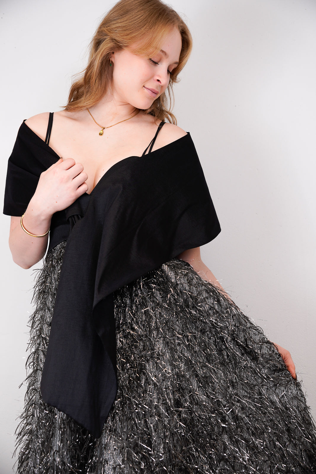 Feathered Gown