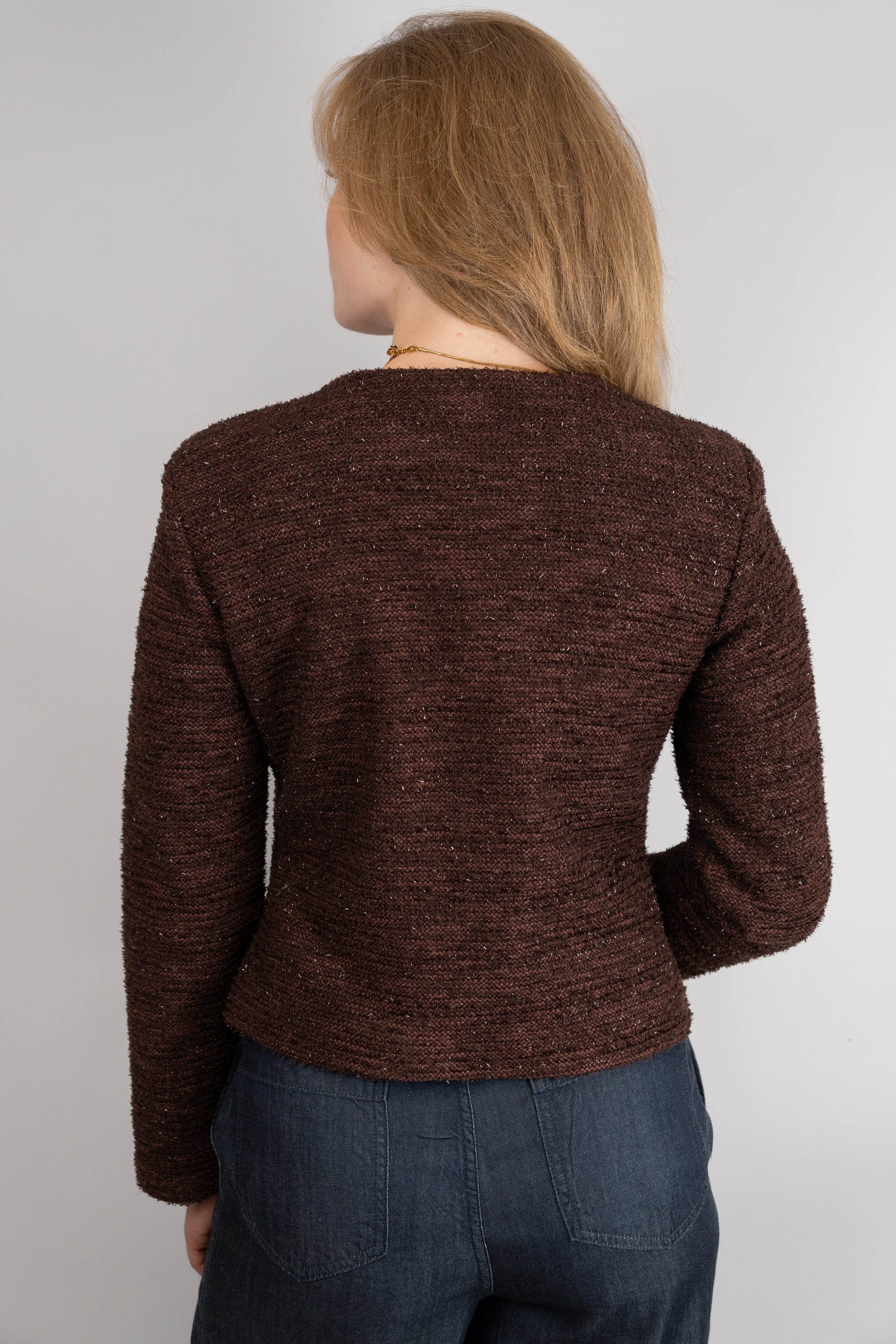 Textured Fitted Jacket