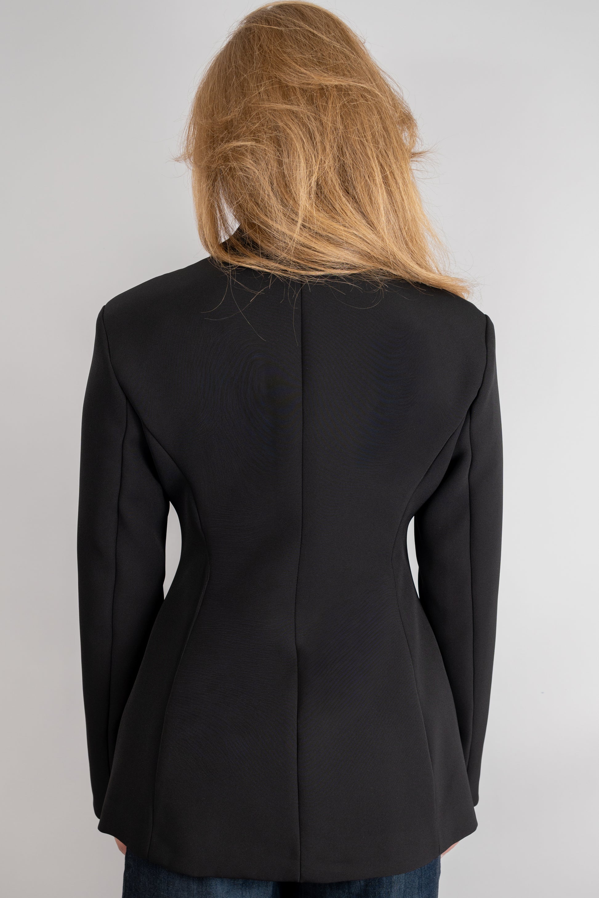 Black Hourglass Blazer