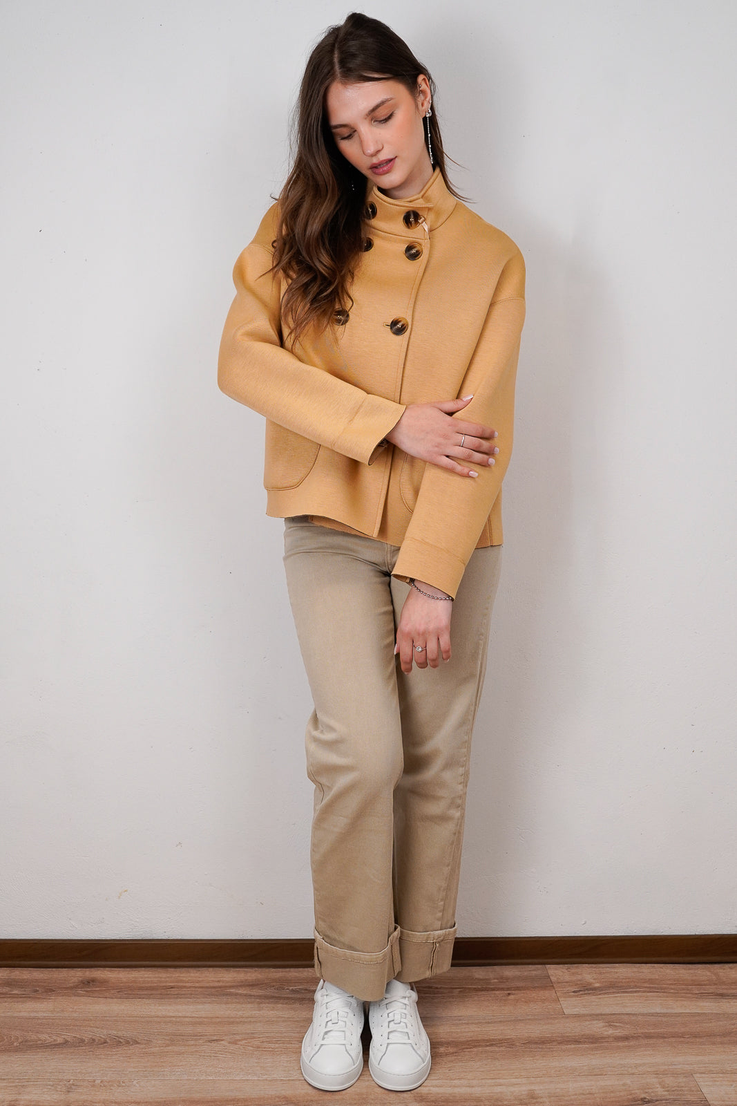 Camel Structured Jacket