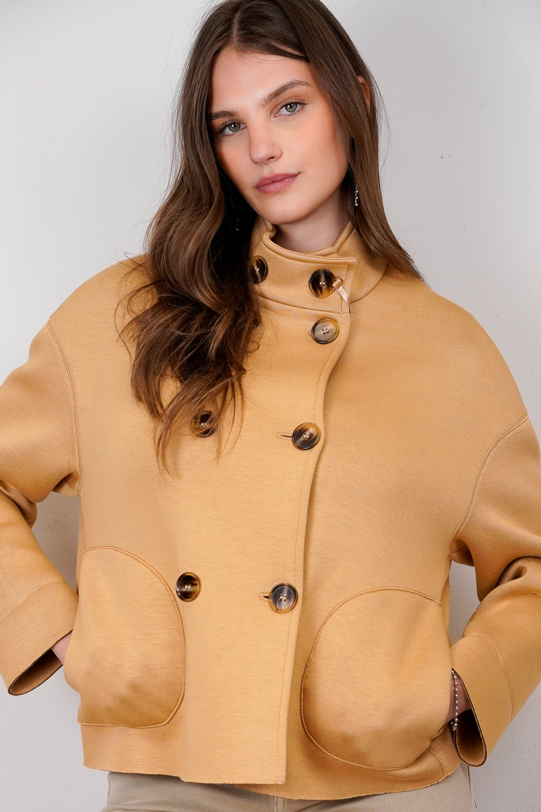 Camel Structured Jacket