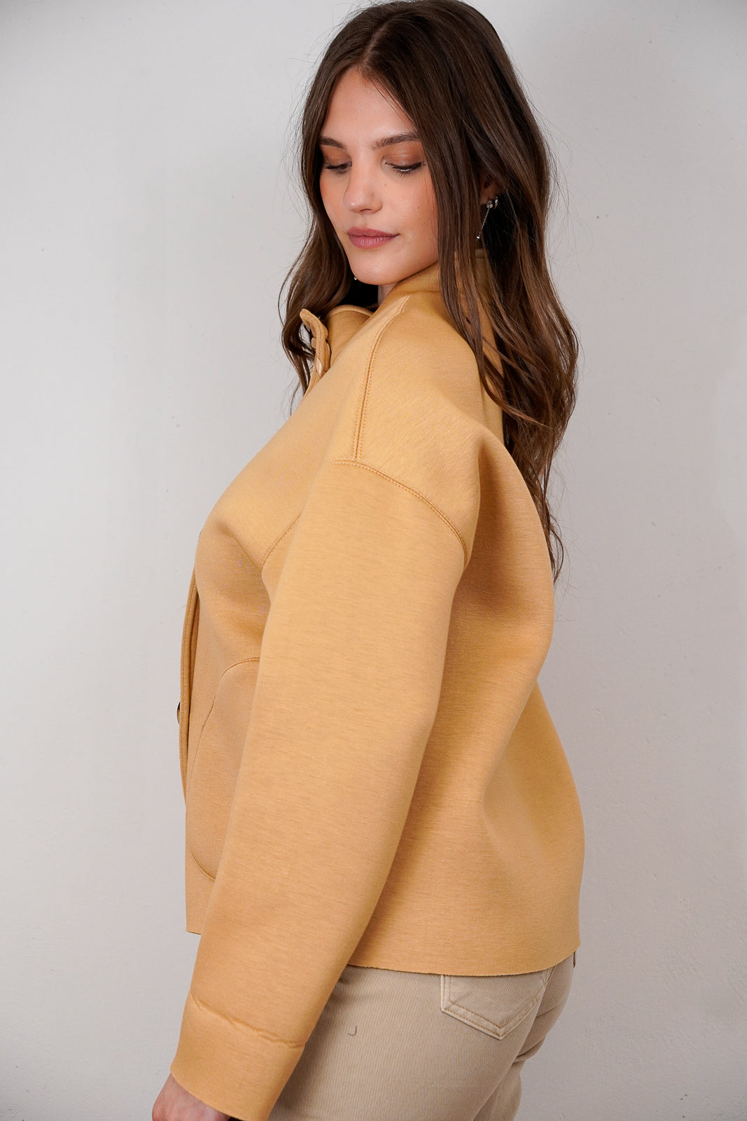 Camel Structured Jacket