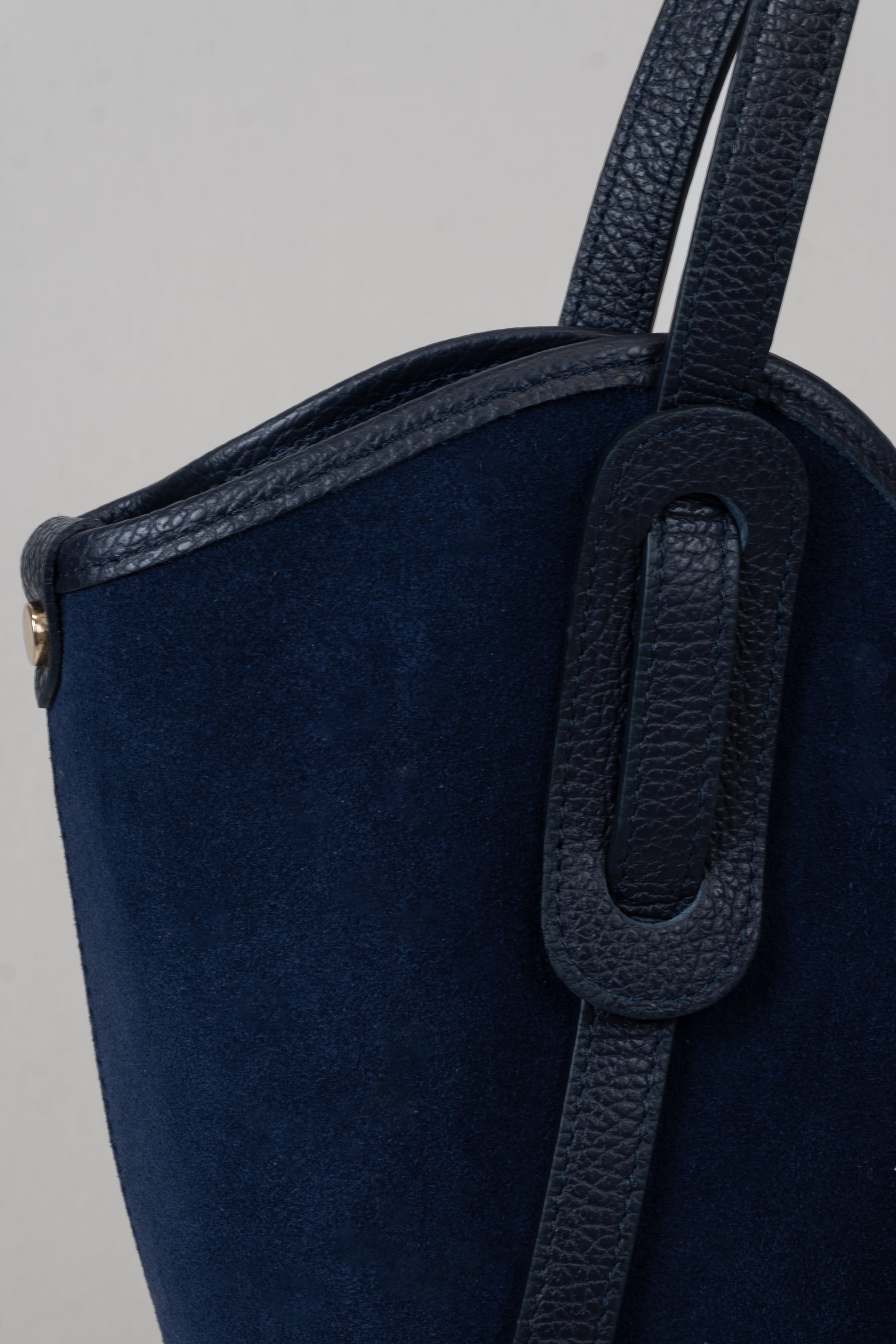 Suede Leather Tote Bag