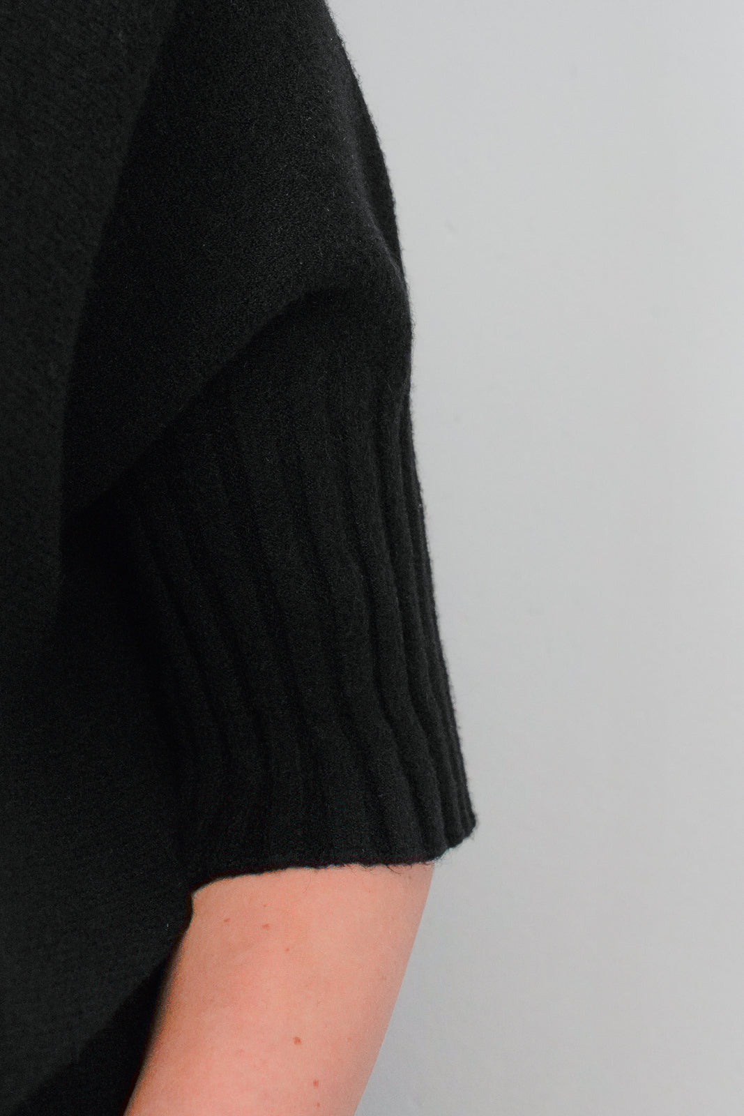 Black Turtleneck Knit
