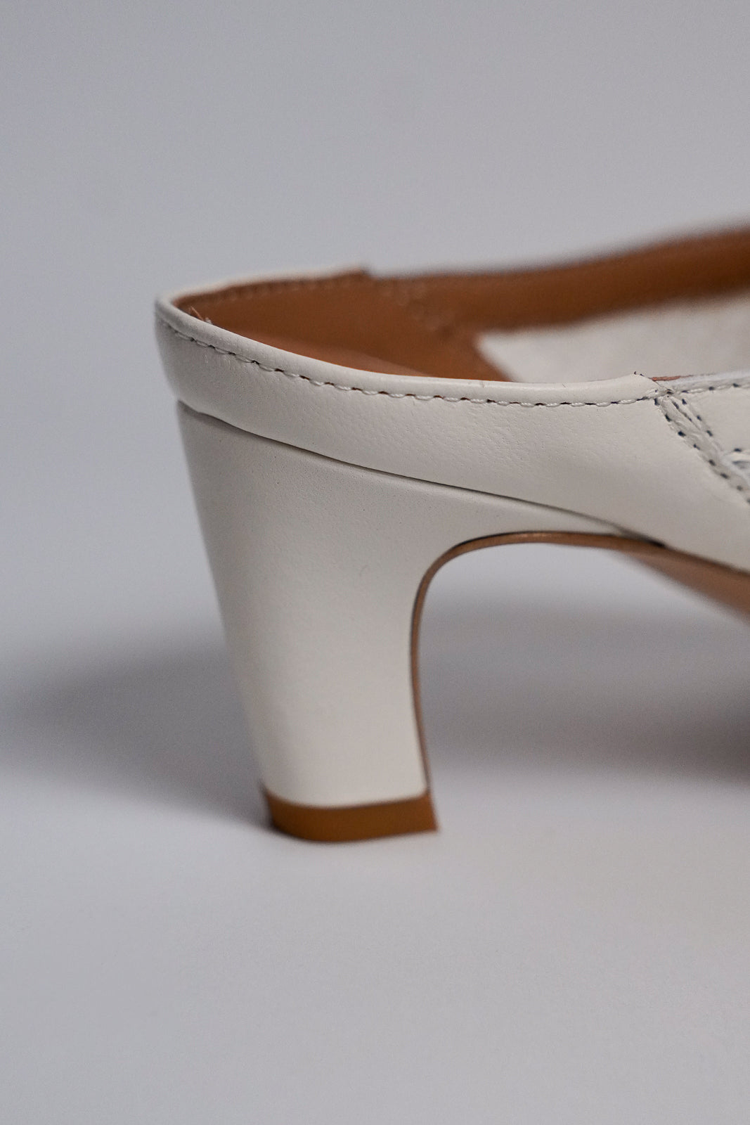 Mesh Heeled Mules