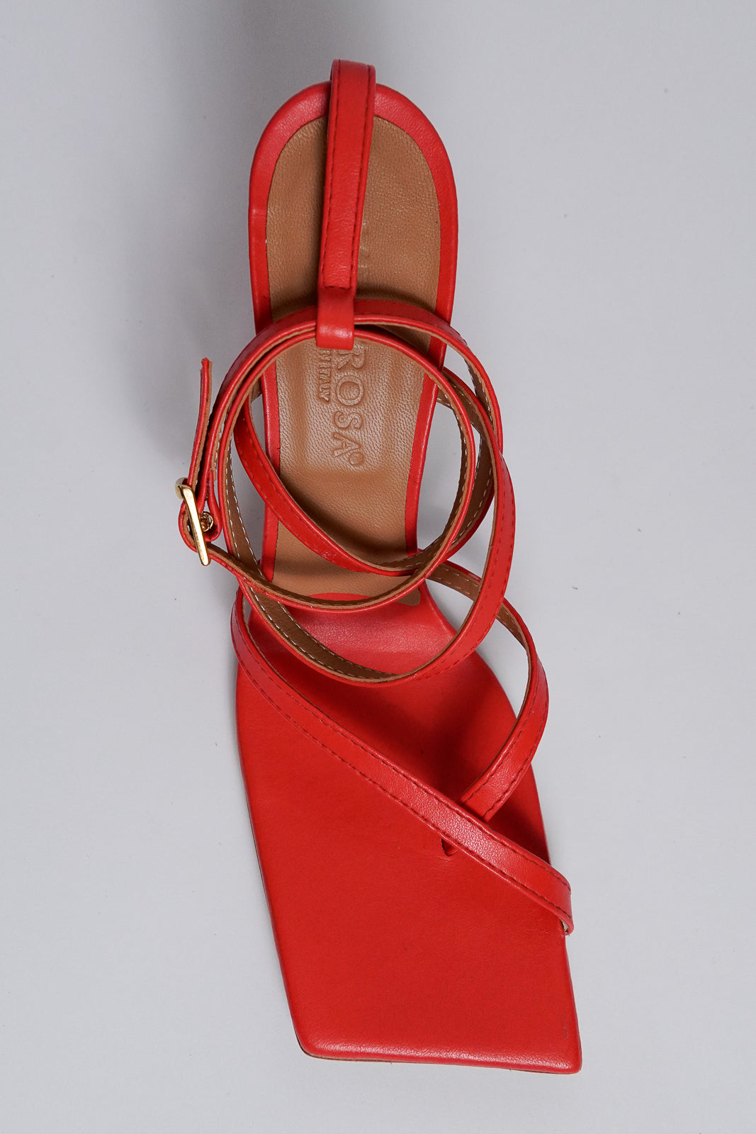 Strappy Leather Heels