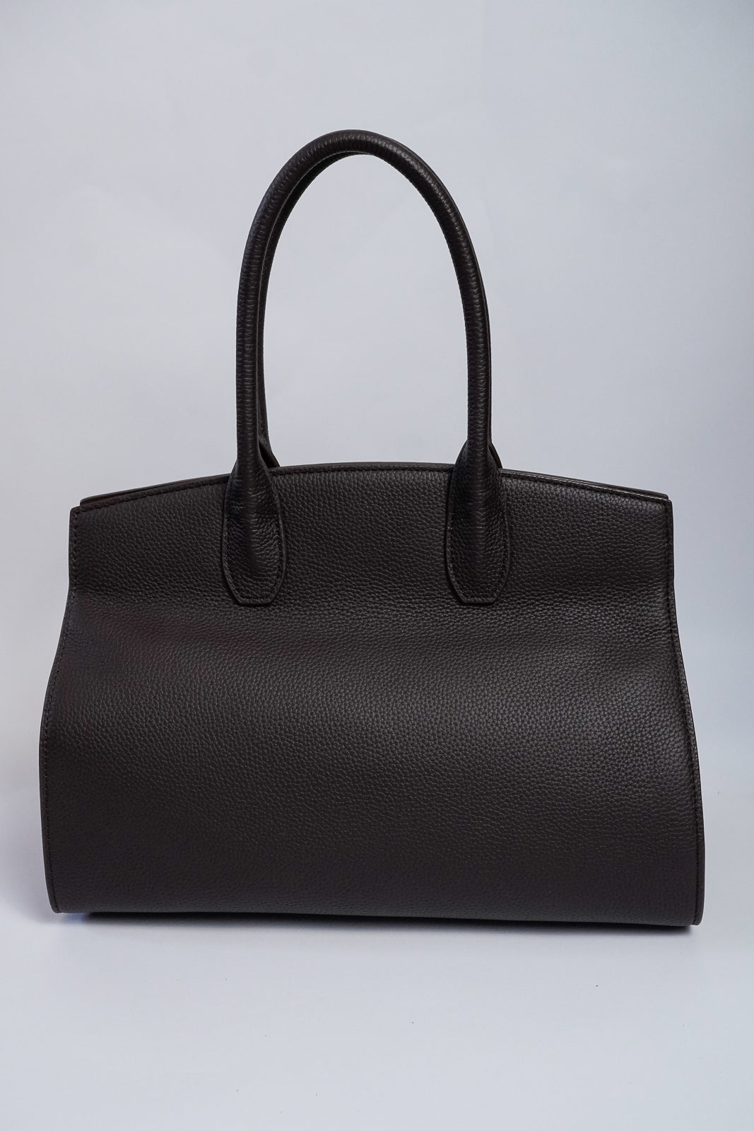 Structured Pebbled Leather Bag