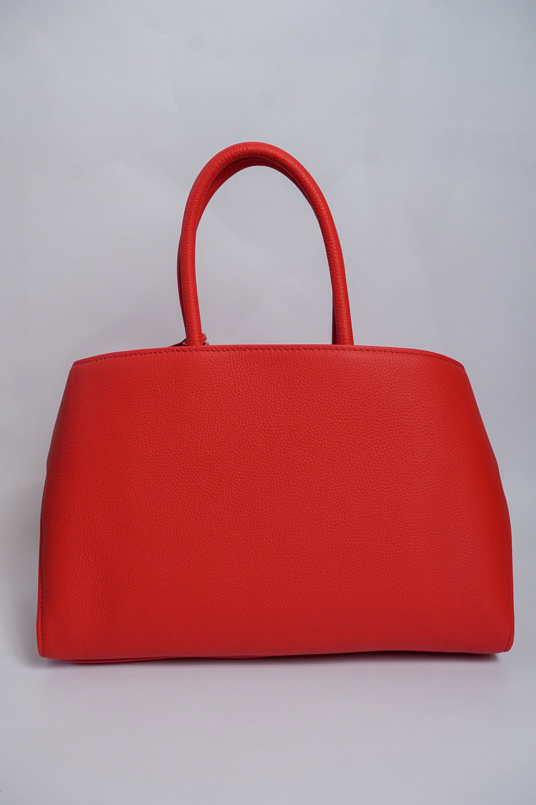 Large Structured Leather Tote