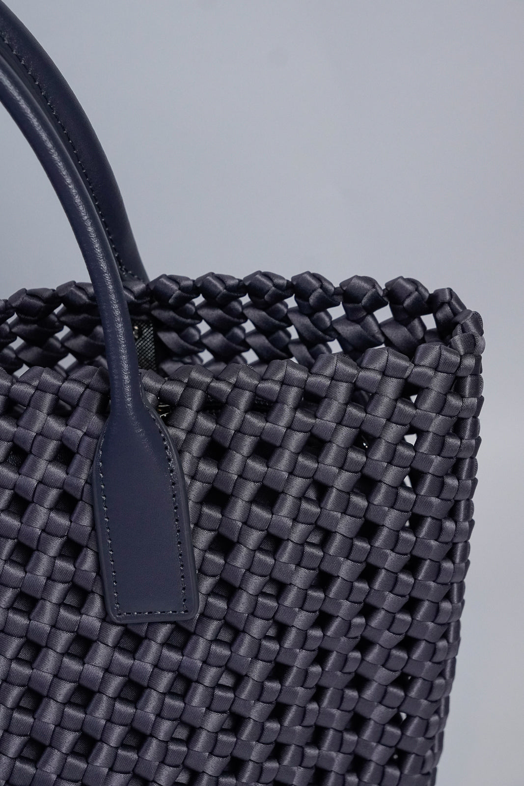 Silk Woven Tote with Pouch