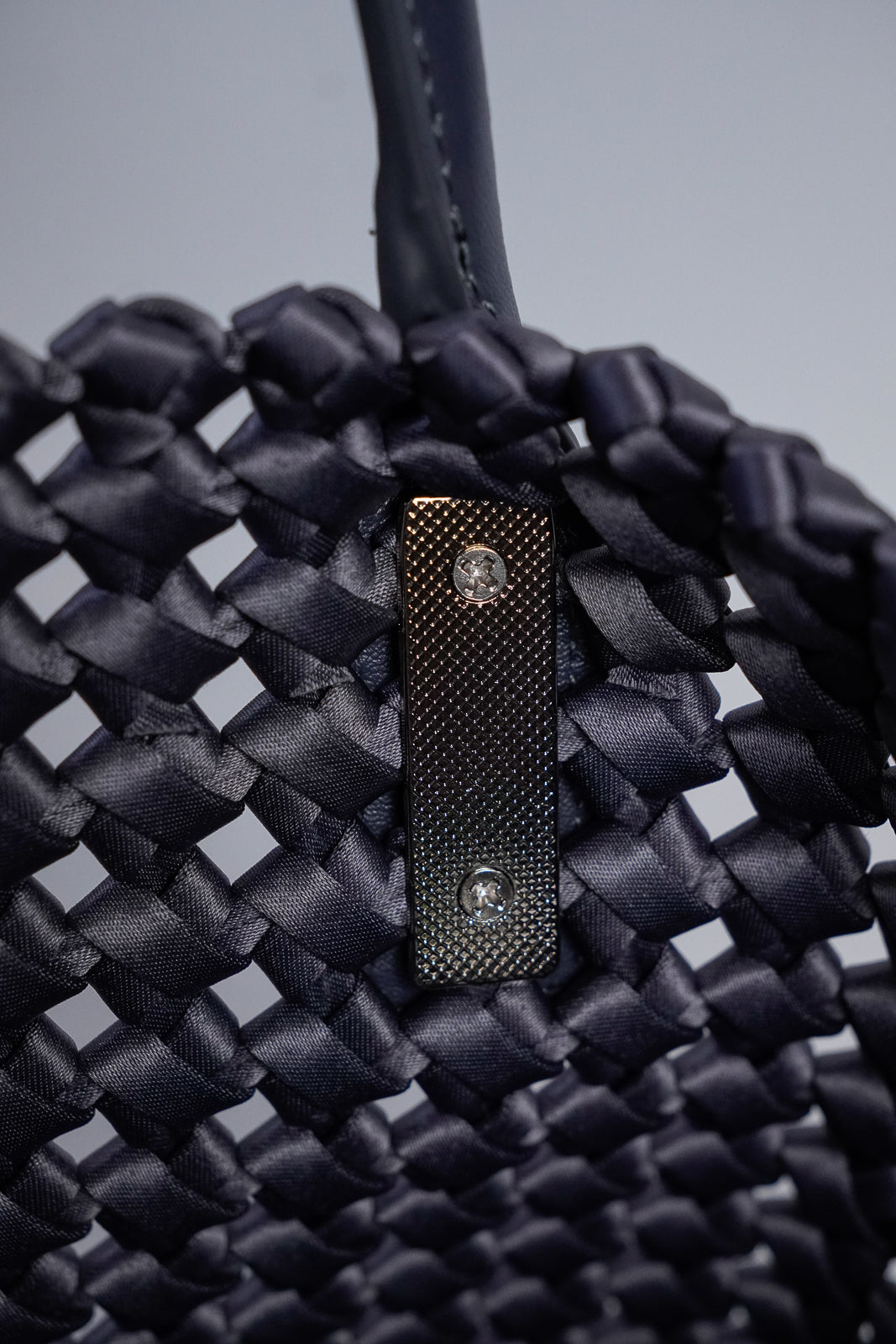 Silk Woven Tote with Pouch