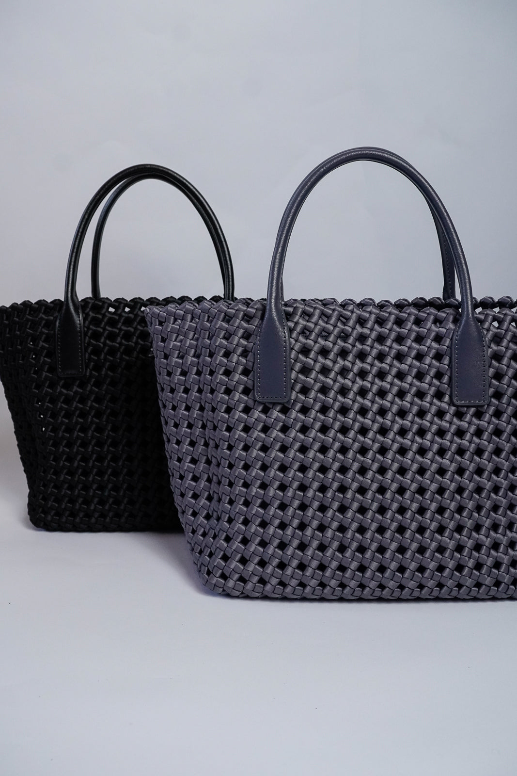 Silk Woven Tote with Pouch