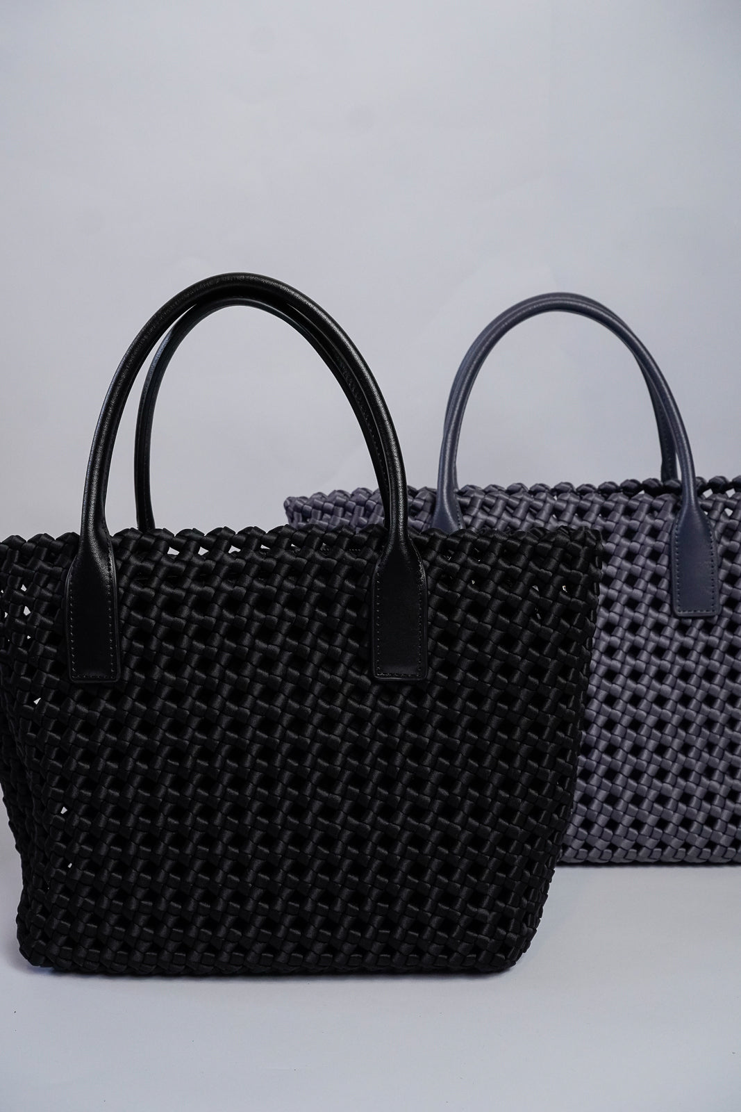 Silk Woven Tote with Pouch