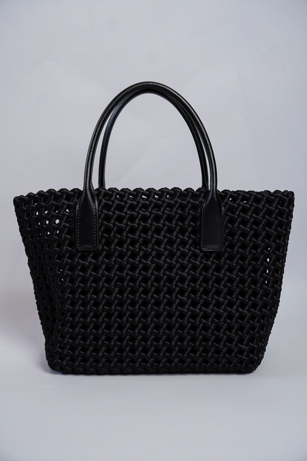 Silk Woven Tote with Pouch