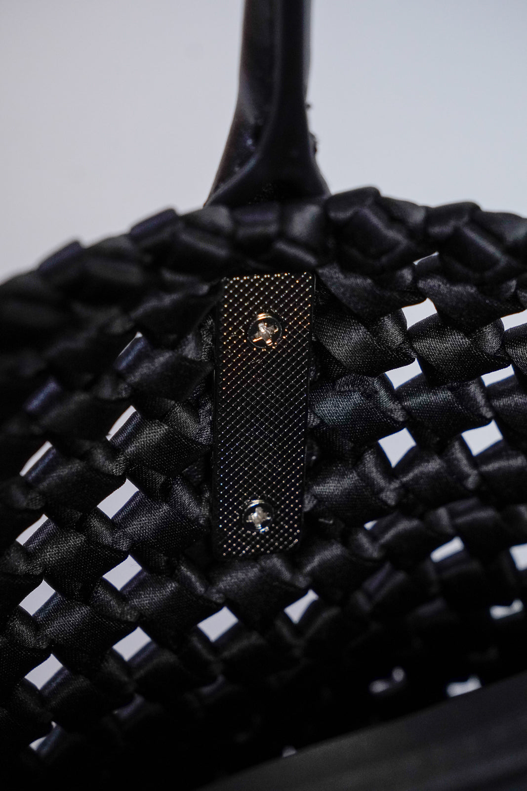 Silk Woven Tote with Pouch