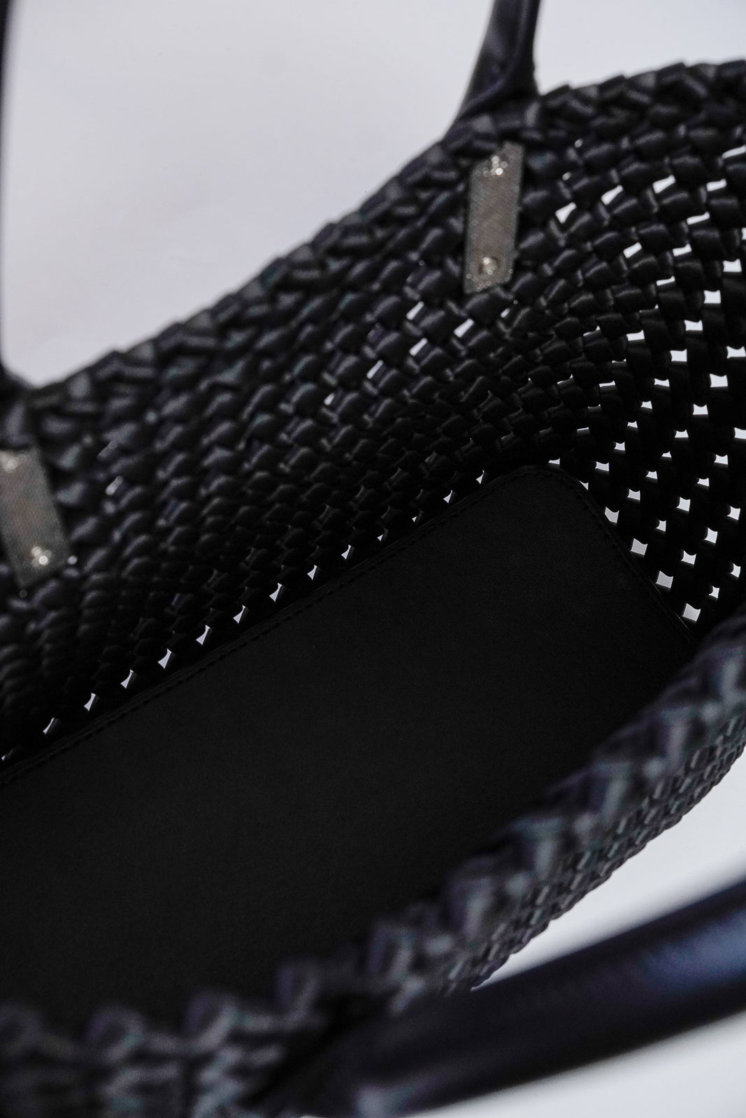 Silk Woven Tote with Pouch