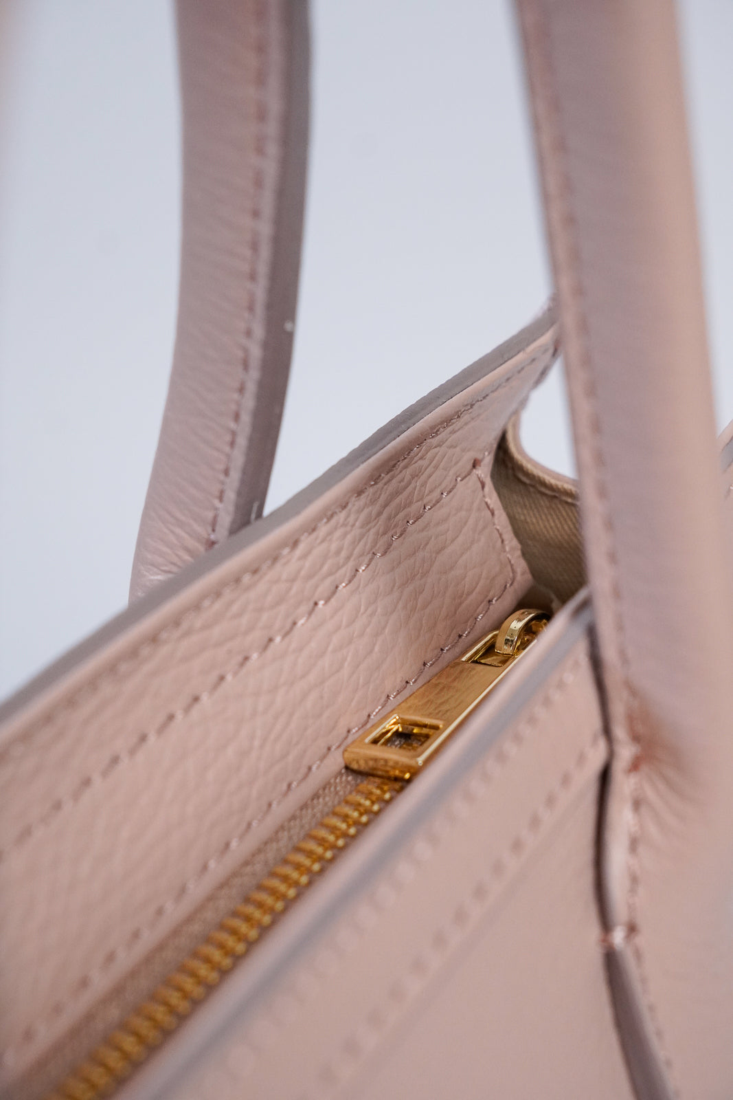 Raffia Leather Tote