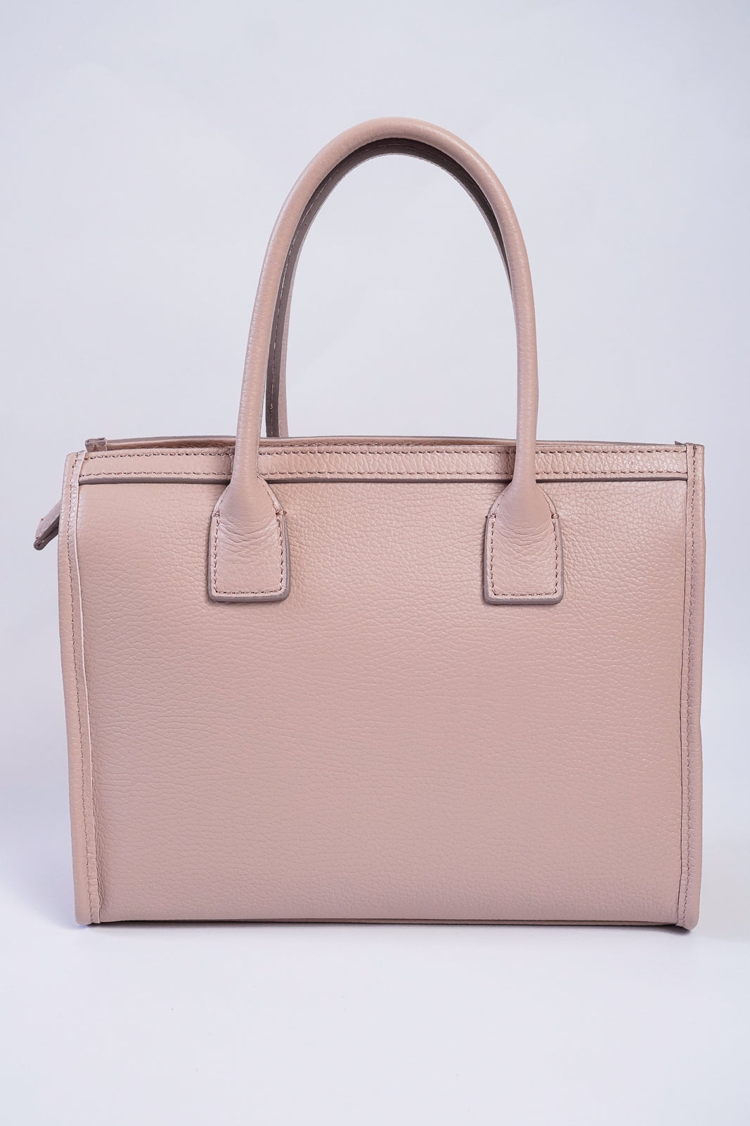 Raffia Leather Tote