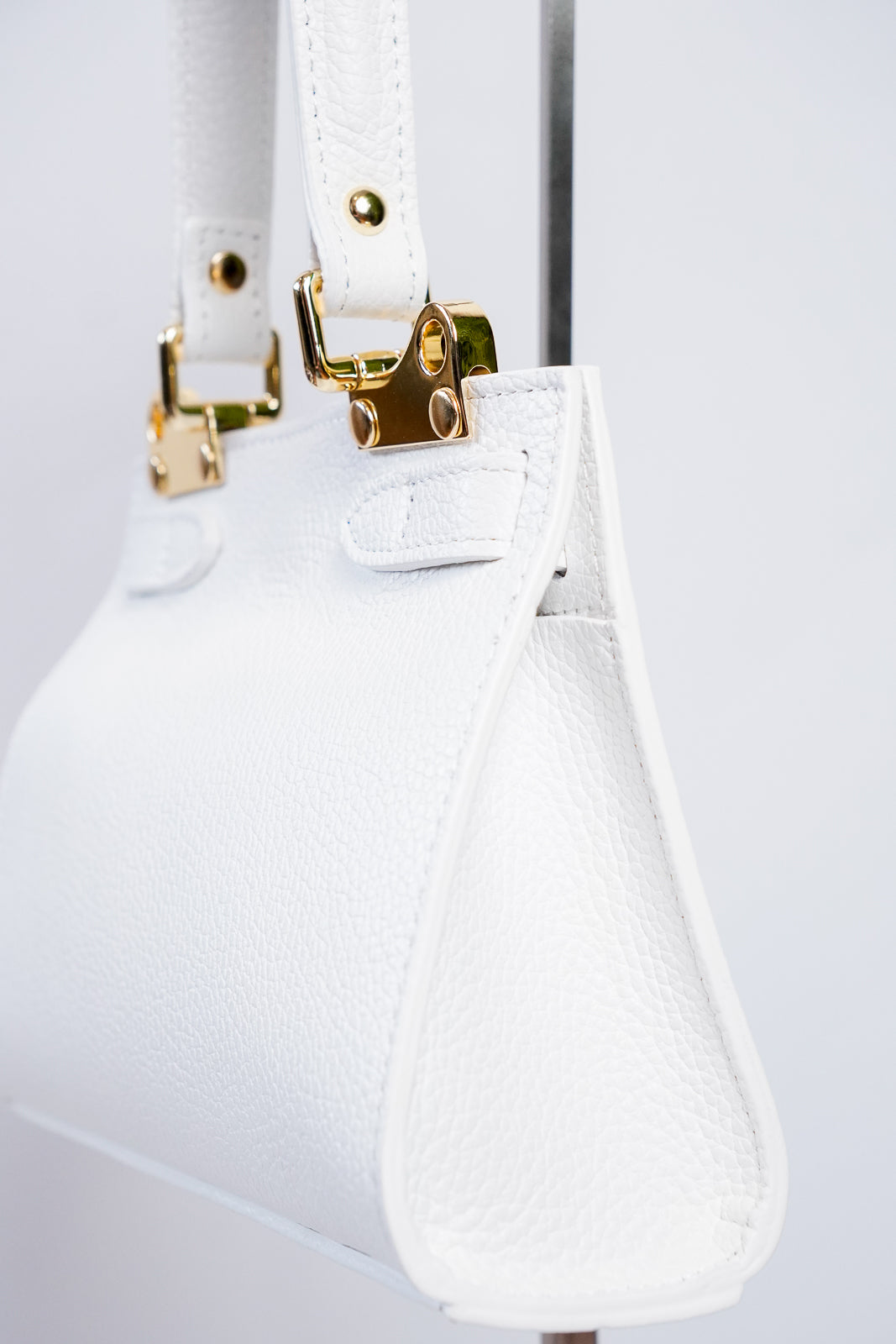 Small Structured Leather Bag