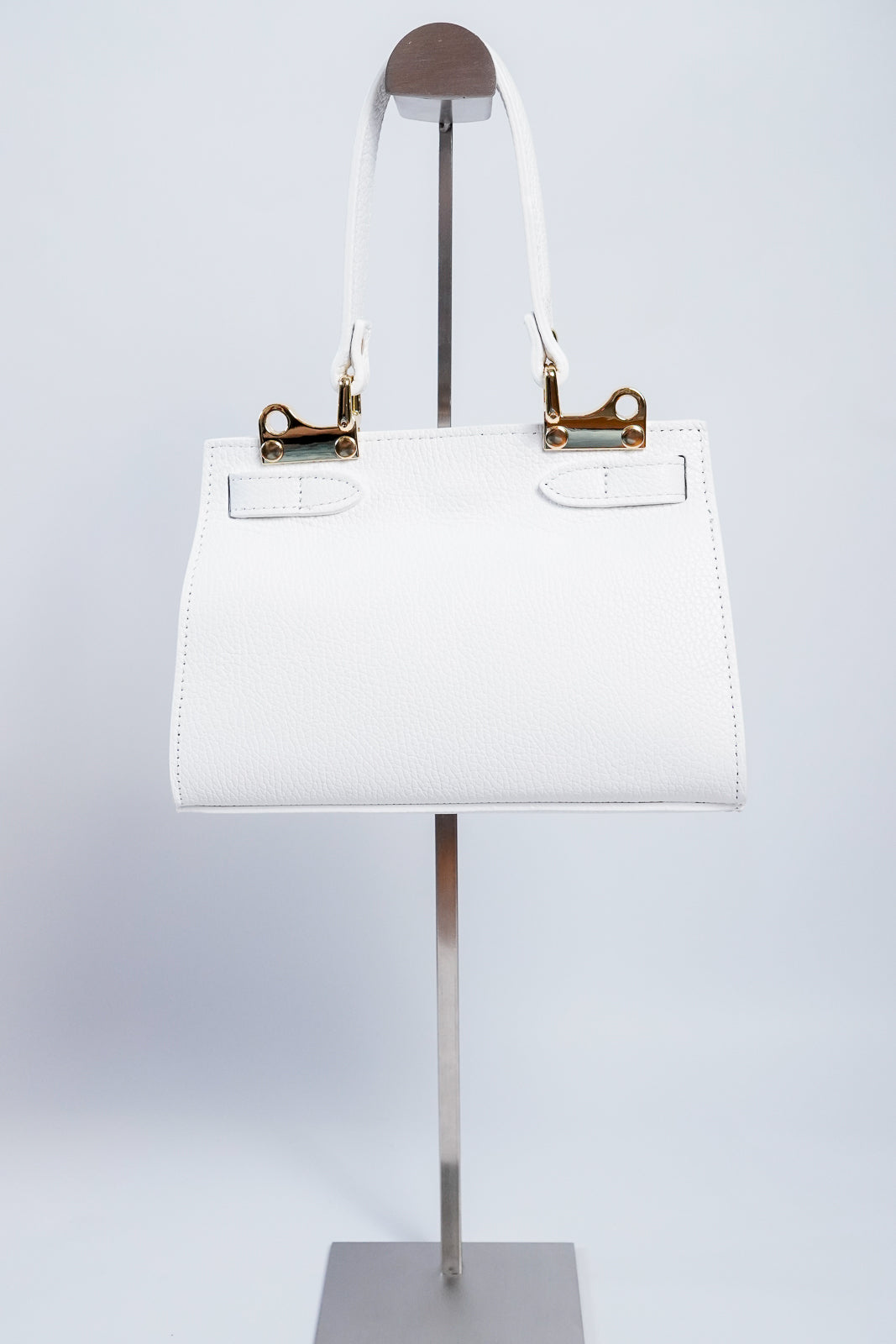 Small Structured Leather Bag