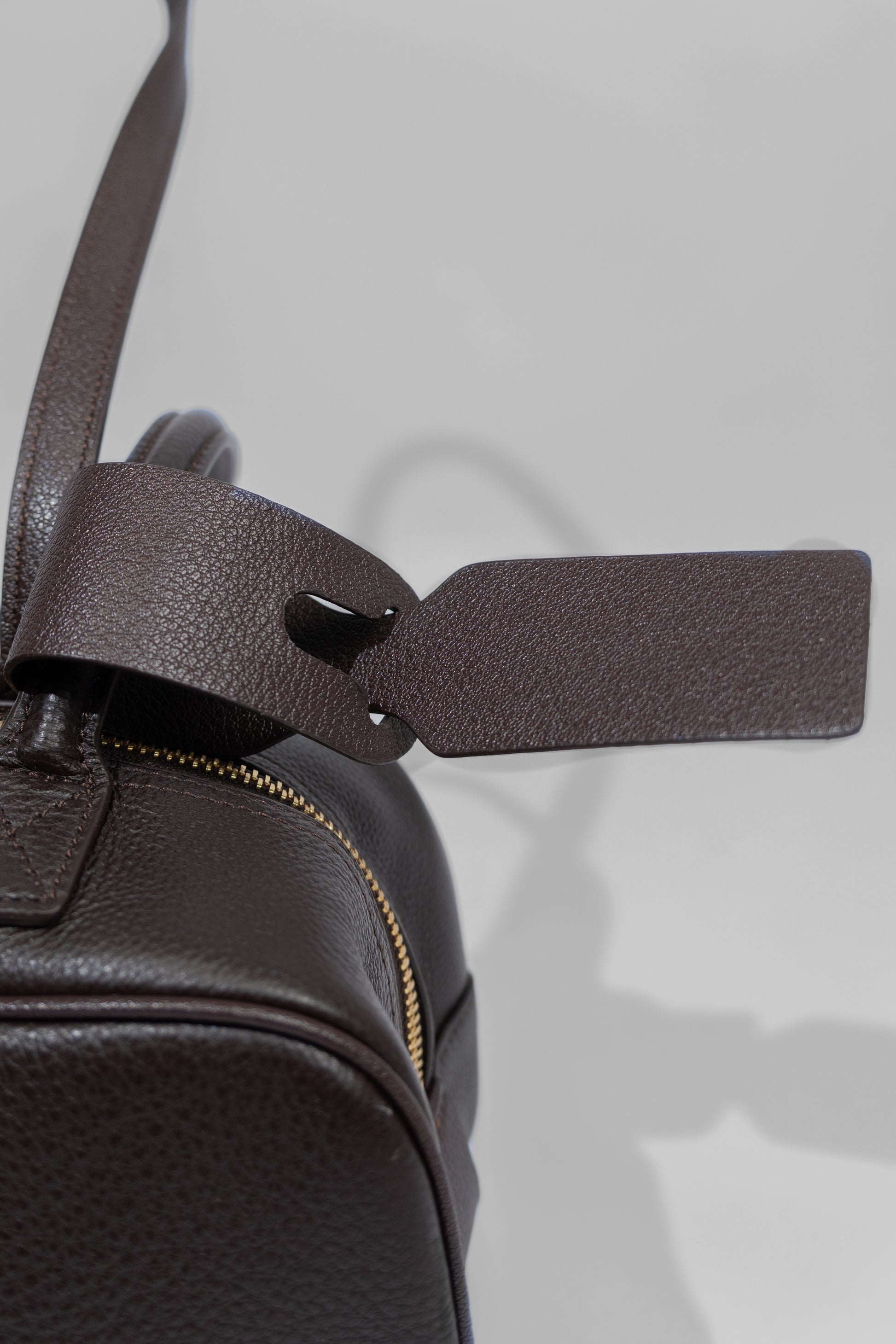Grain Leather Shoulder Bag