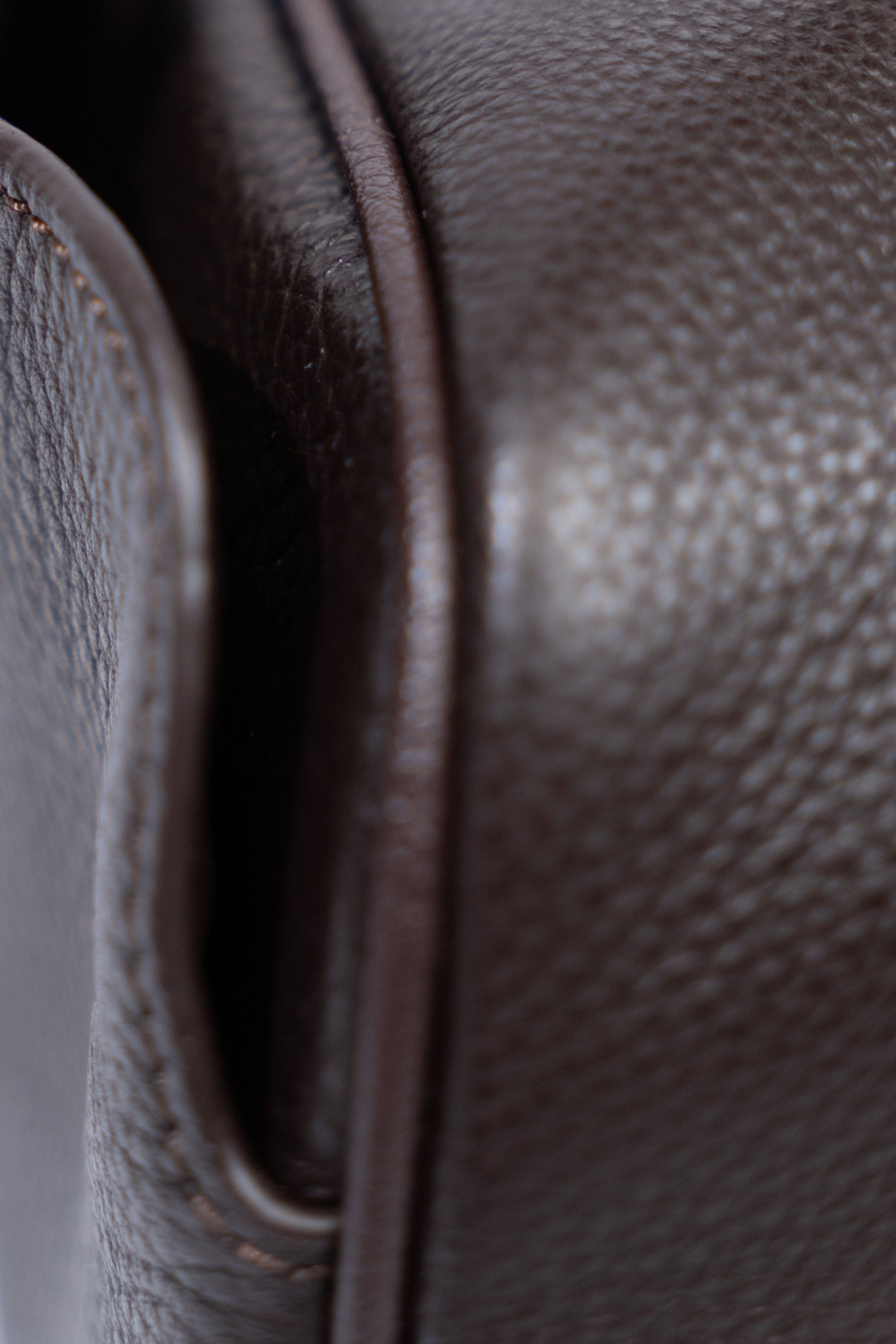 Grain Leather Shoulder Bag