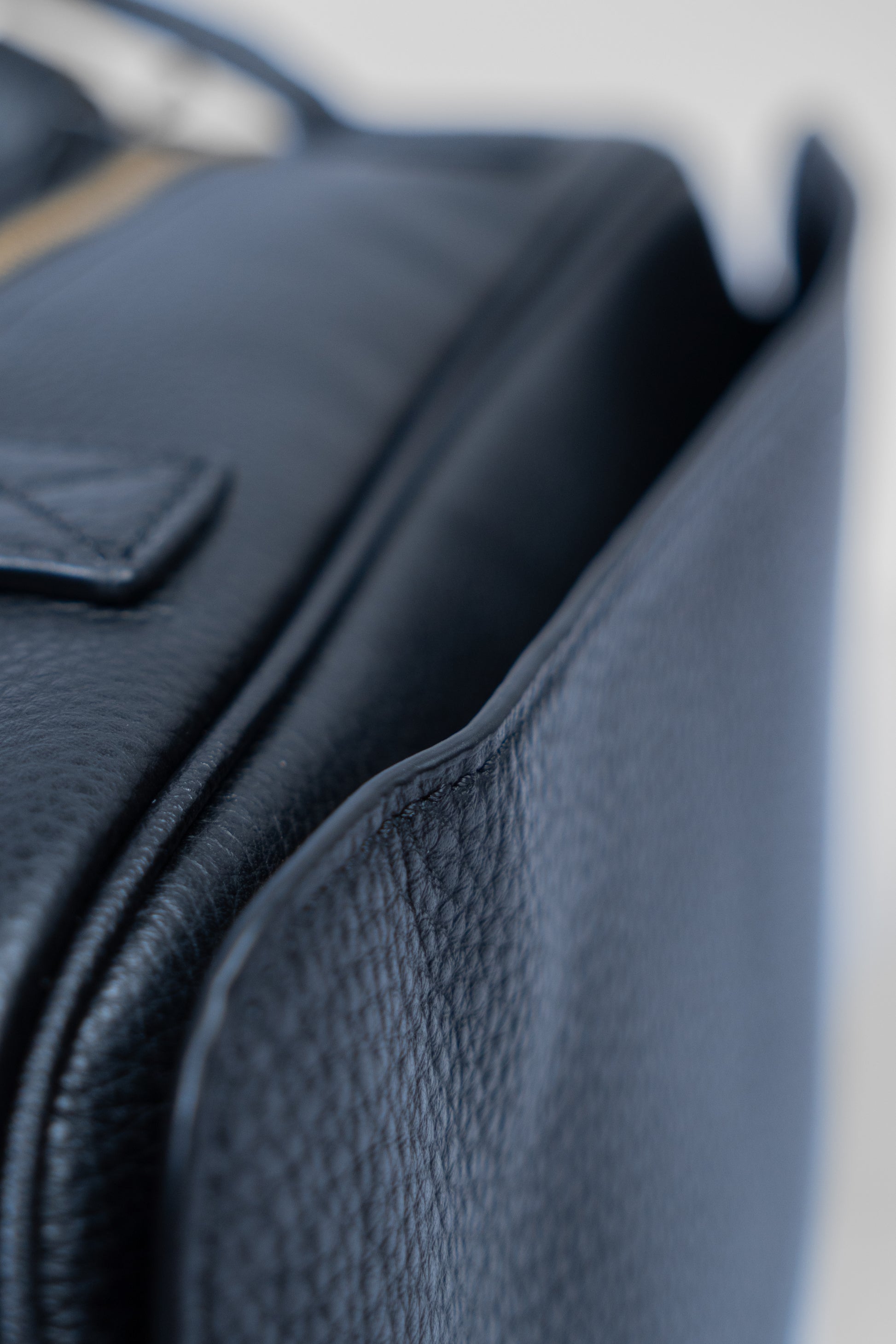 Grain Leather Shoulder Bag