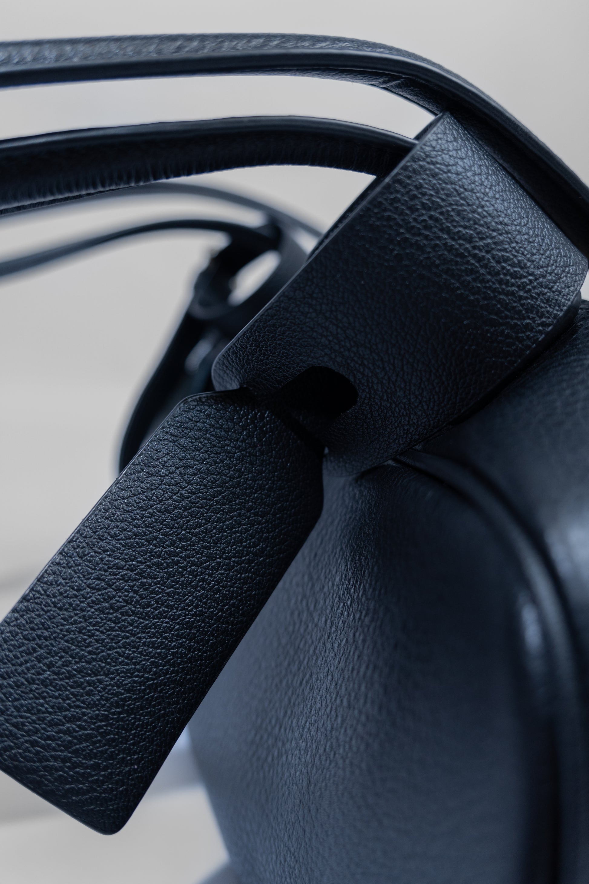 Grain Leather Shoulder Bag