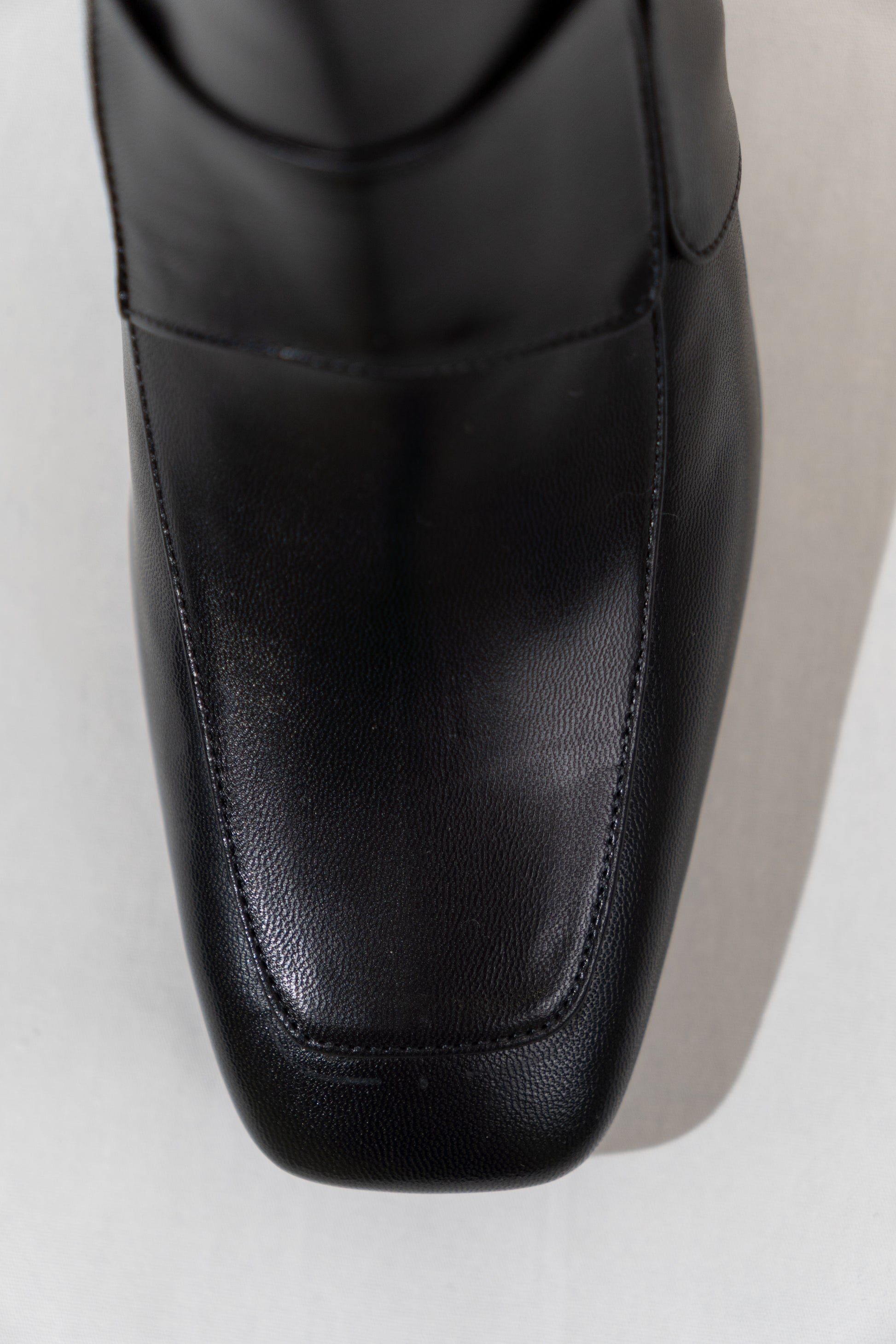 Square-Toe Ankle Boots