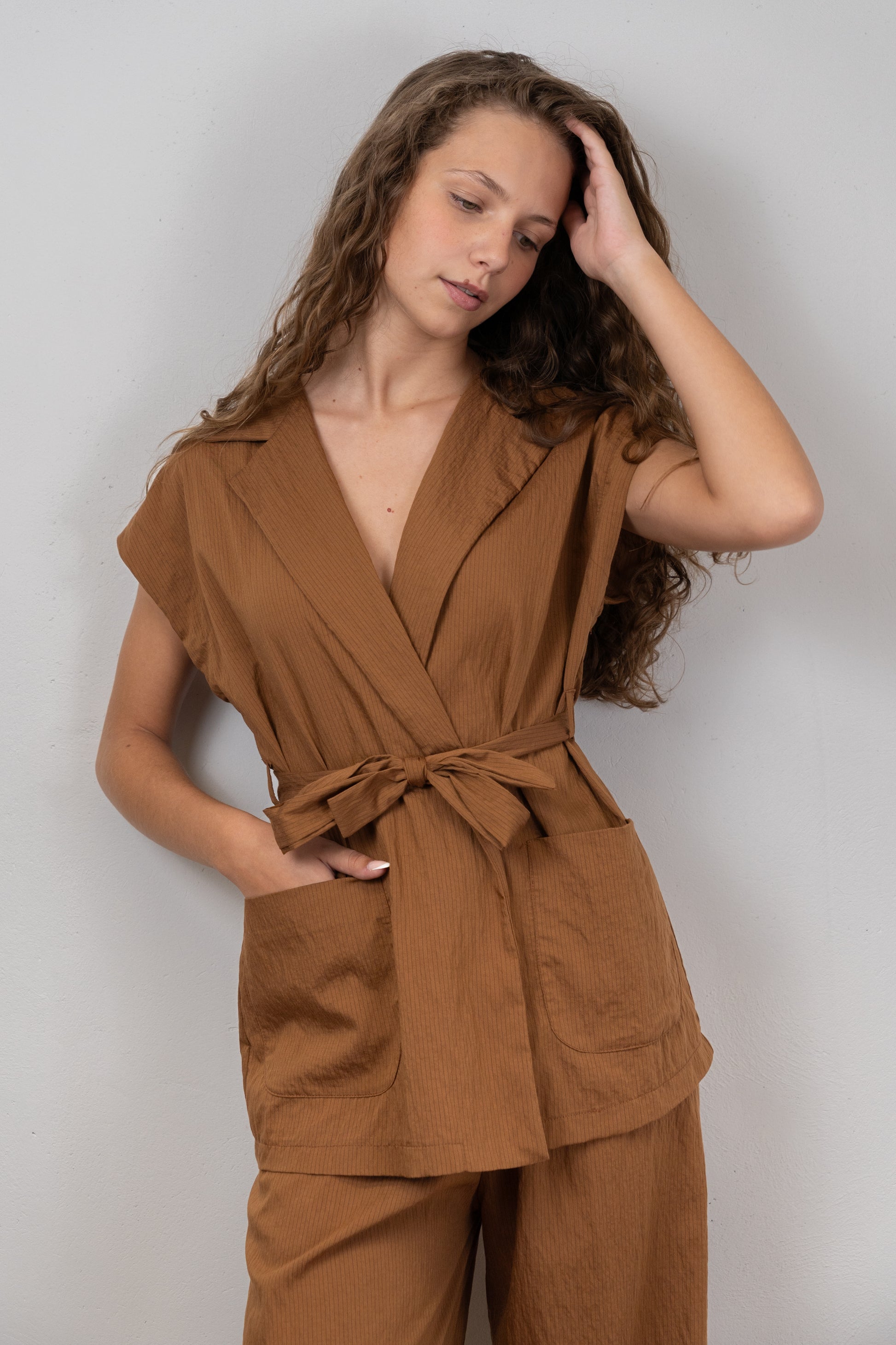 Chestnut Two-Piece Set