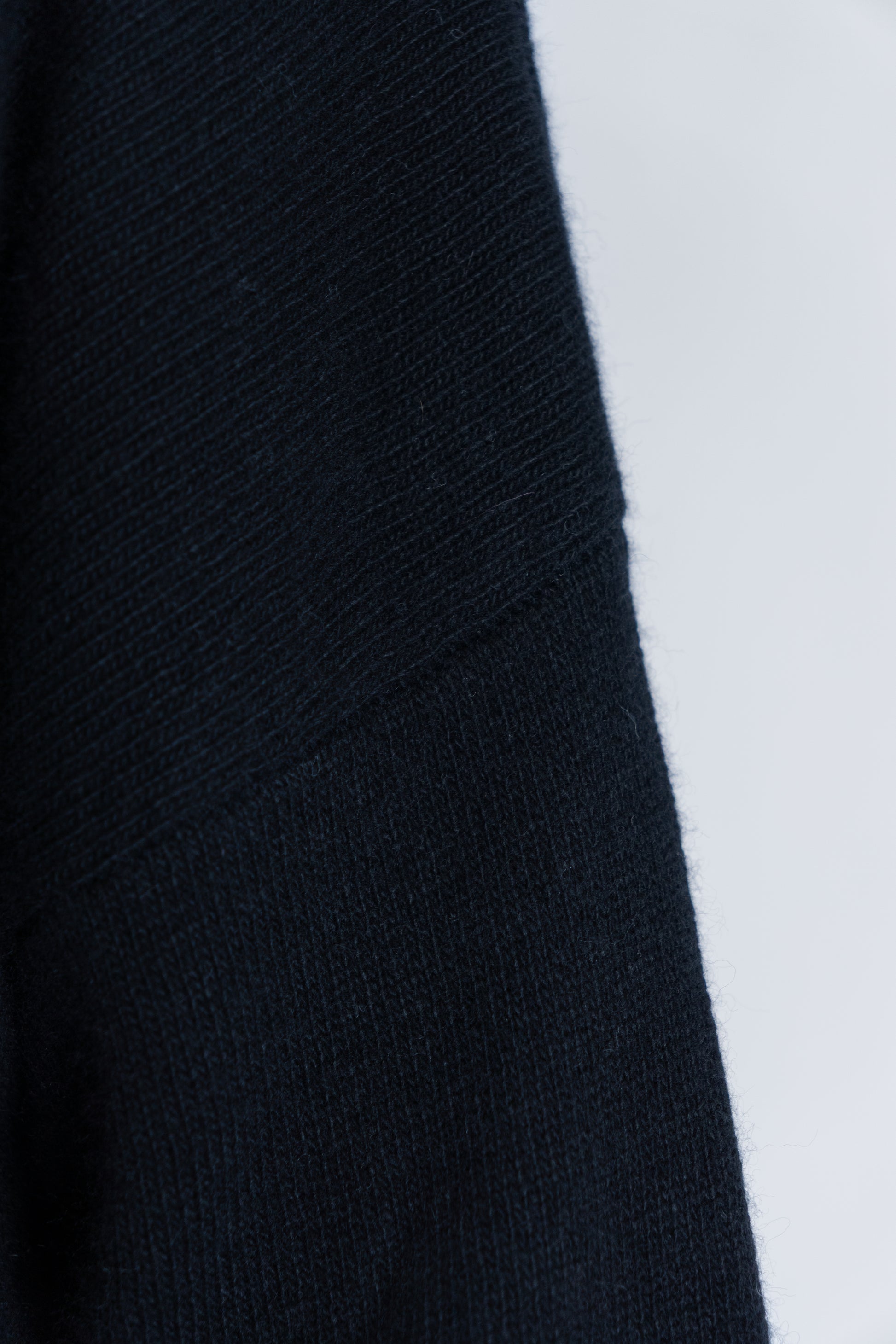 Black Knit Two-Piece Set