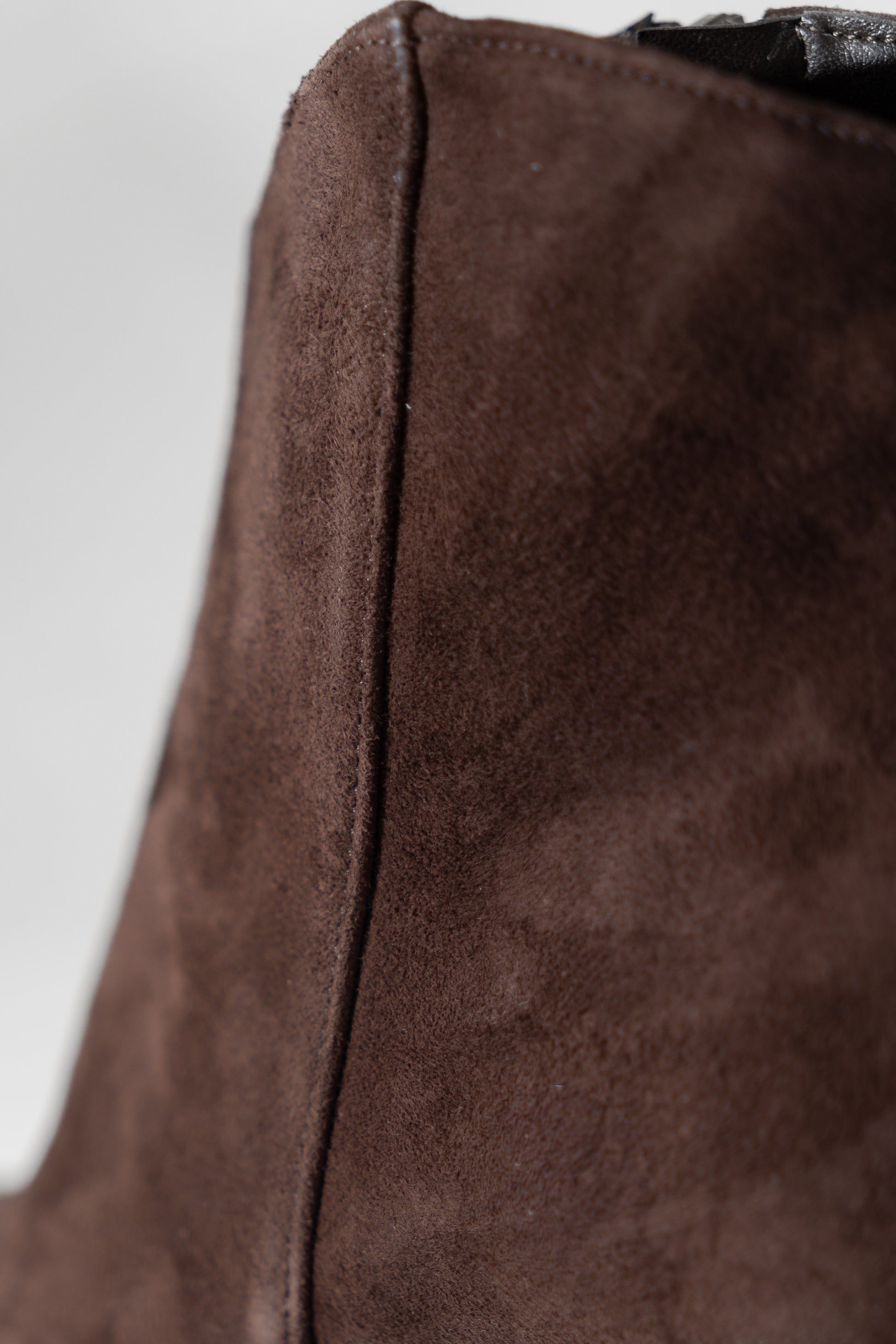 Suede Pointed Ankle Boots