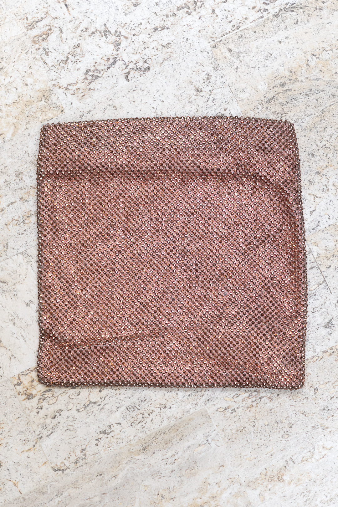 Crystal Mesh Clutch