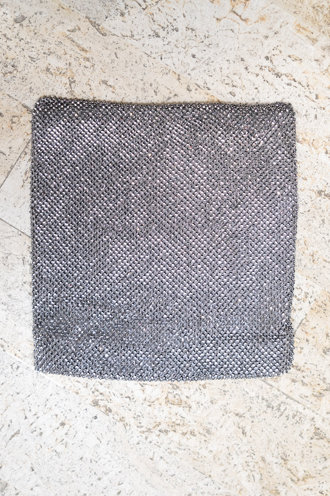 Crystal Mesh Clutch