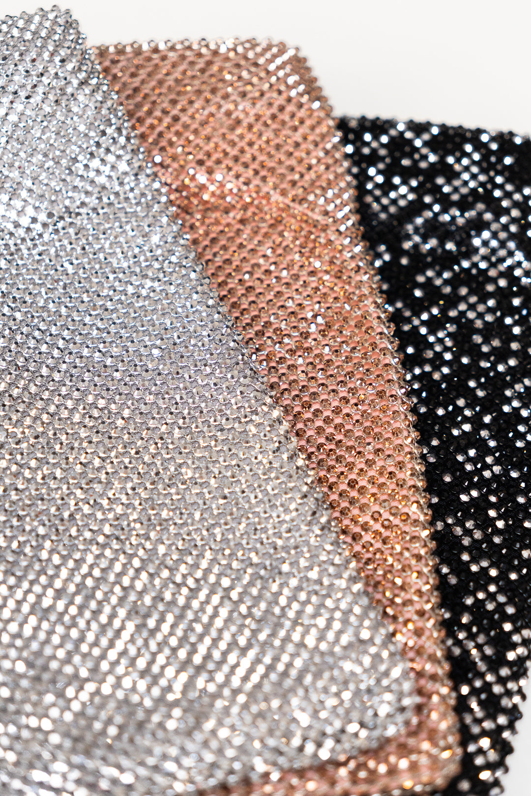 Crystal Mesh Clutch