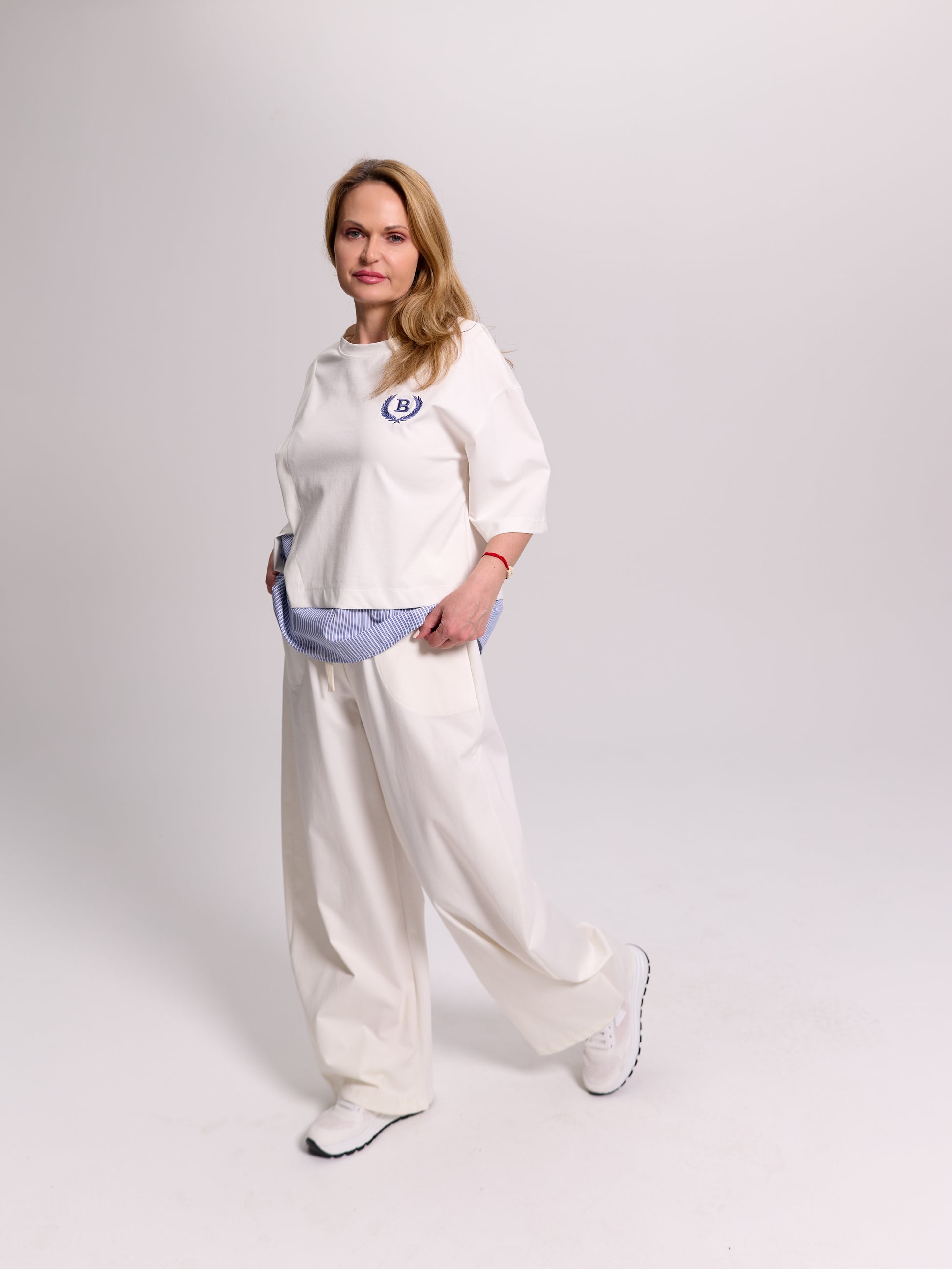White Layered Co-Ord Set