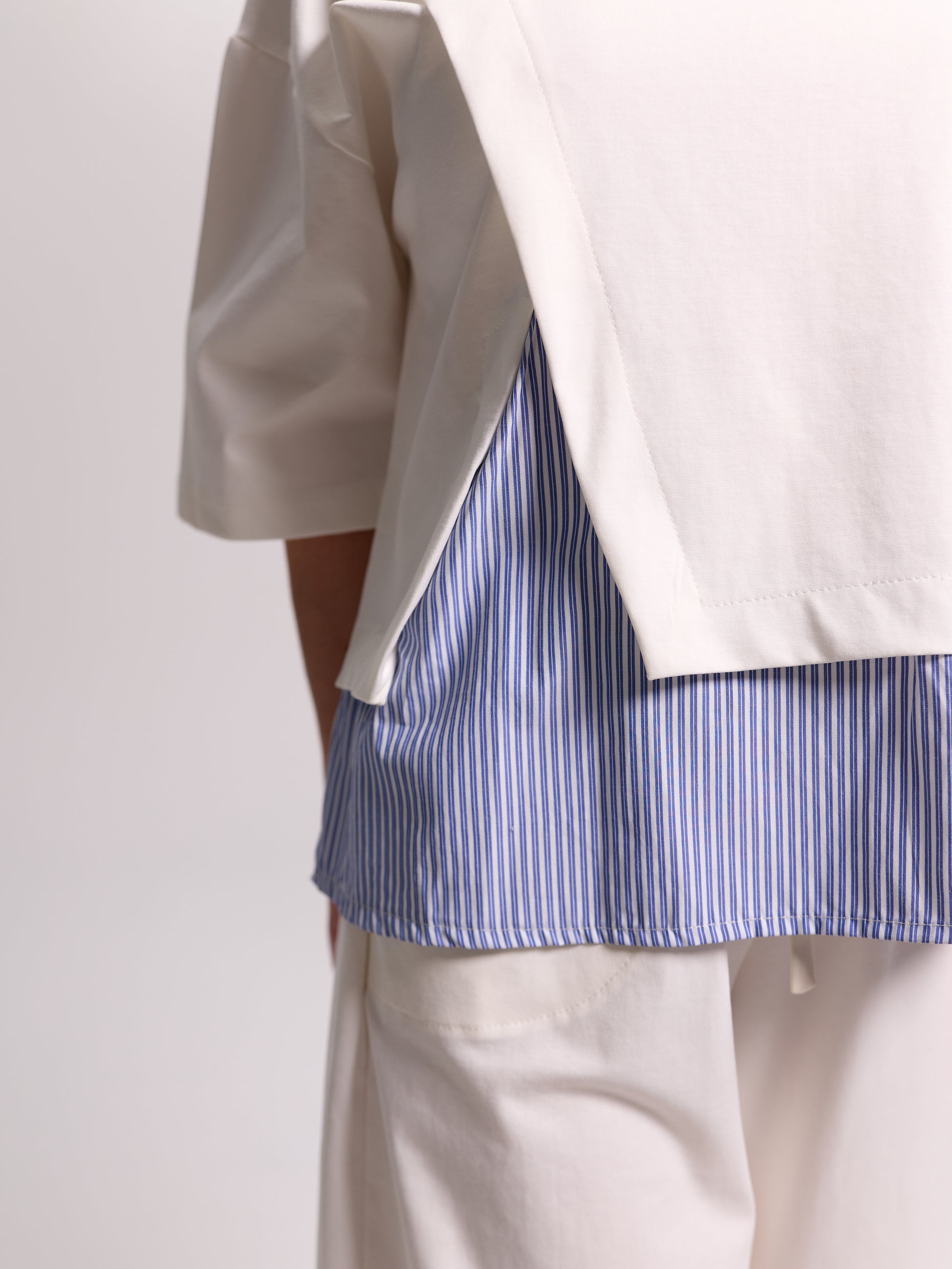 White Layered Co-Ord Set