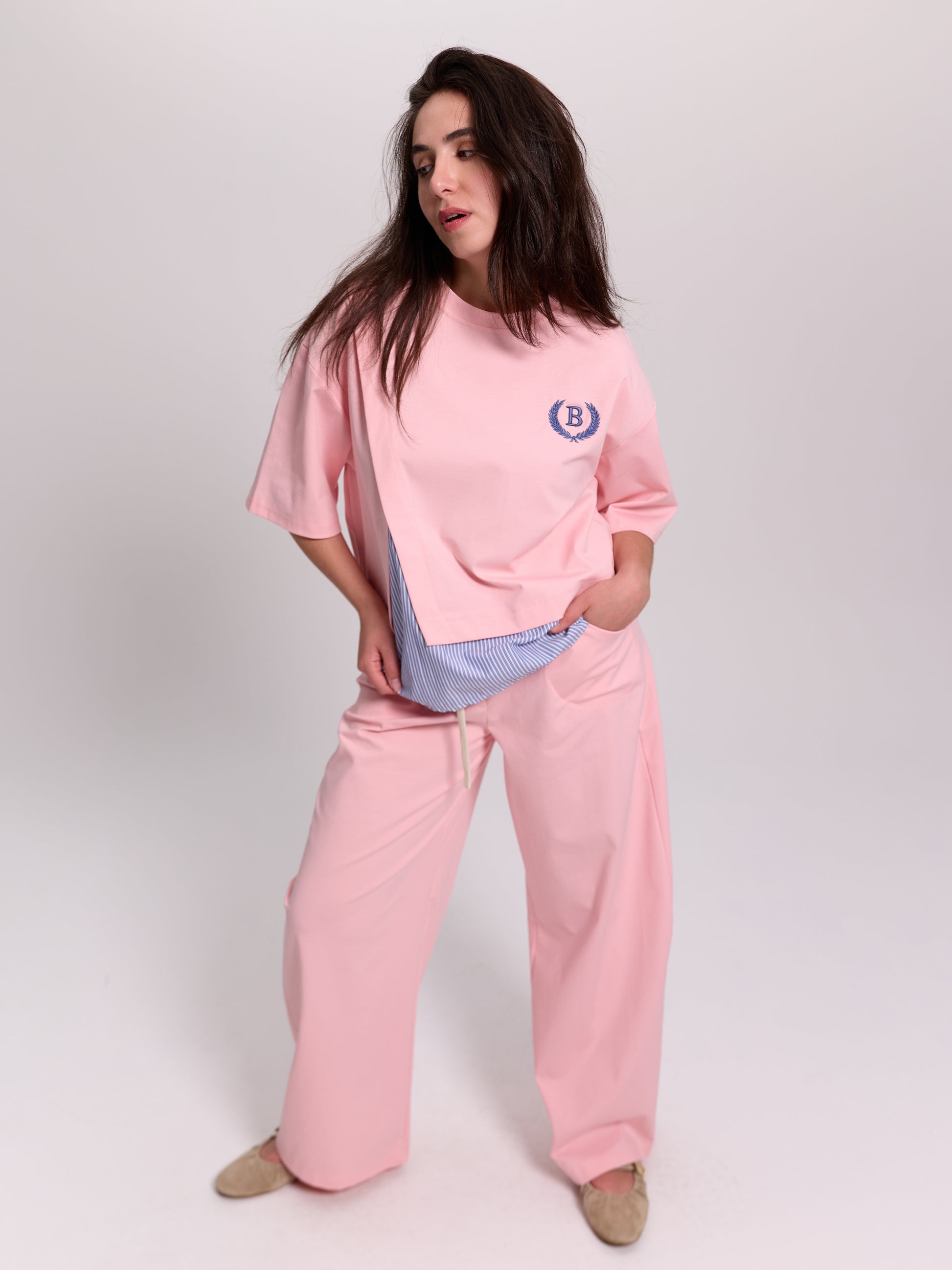 Pink Layered Co-Ord Set