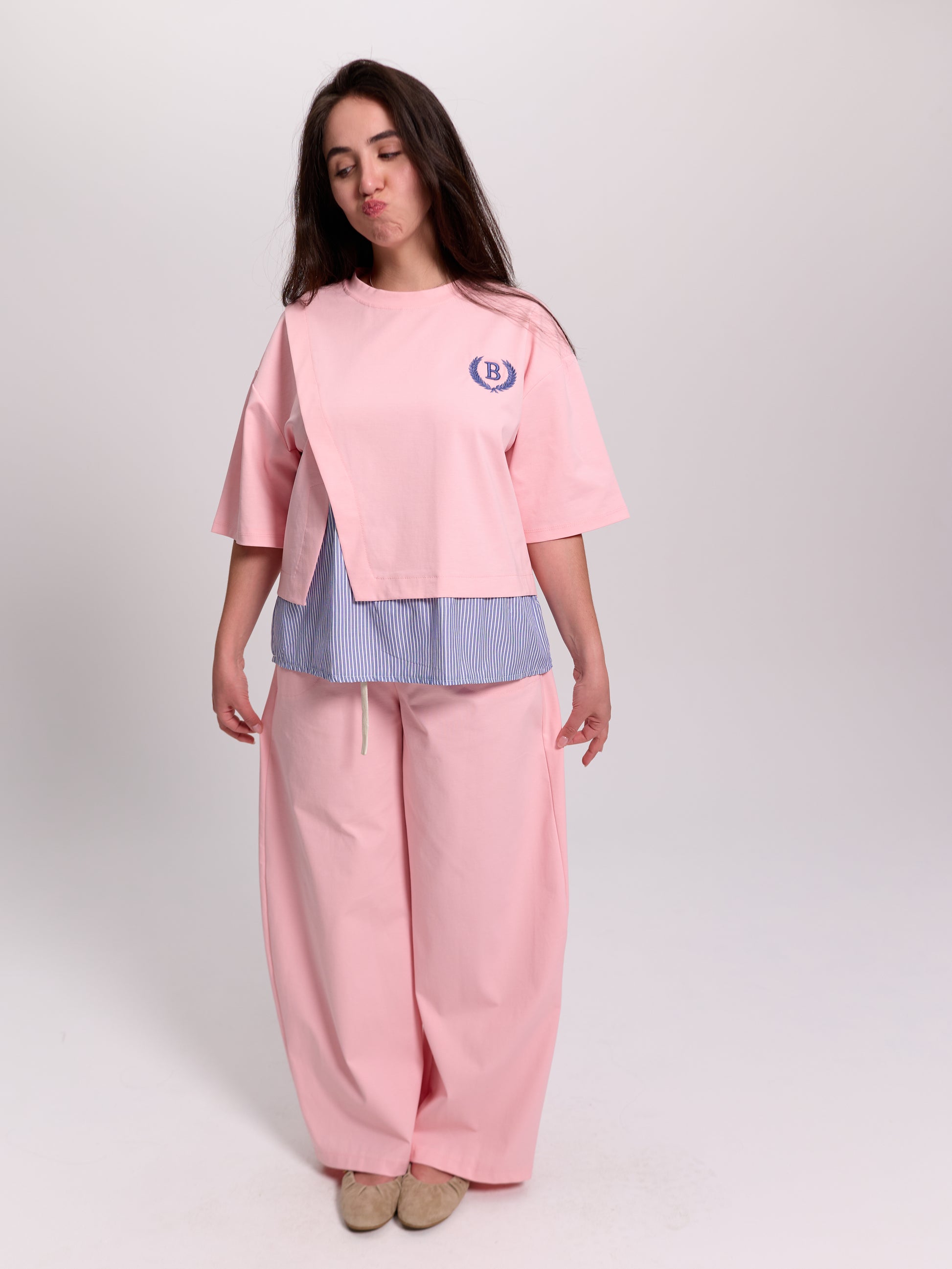 Pink Layered Co-Ord Set