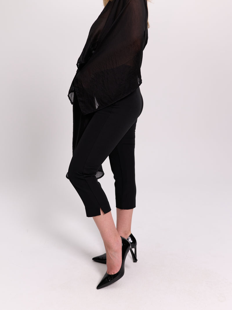 Black Capri Trousers