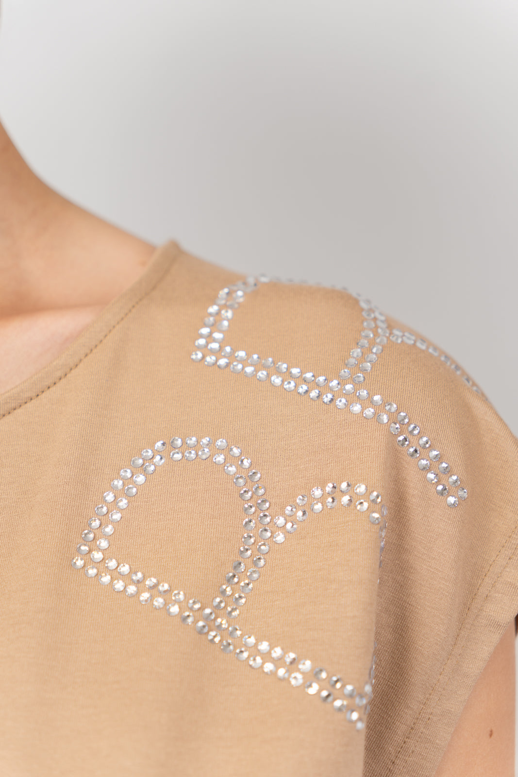 Rhinestone-Logo Lounge Set