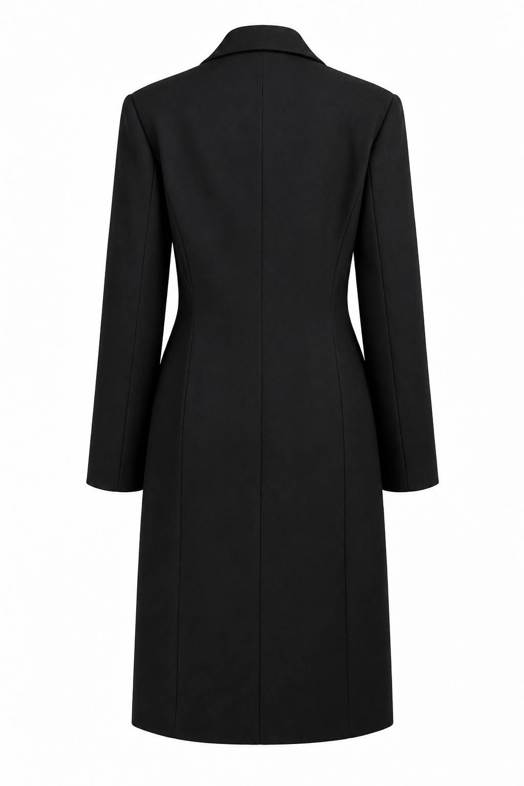 Double-Breasted Structured Coat