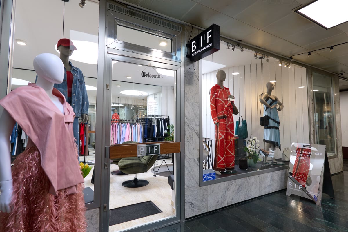 BIF boutique storefront